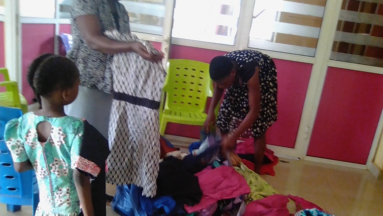 Provision of clothing for vulnerable Children in Jim Paul Generation Next Initiative